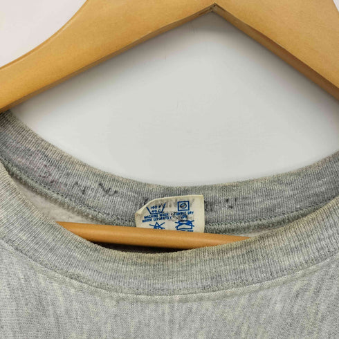チャンピオン Champion 80s USA製 トリコタグ REVERSE WEAVE ROSLYN BULLDOGS 両面・袖プリント クルーネックスウェット メンズ import:XL